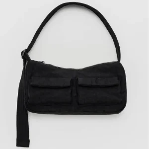 Cargo Shoulder Bag in Black by Baggu
