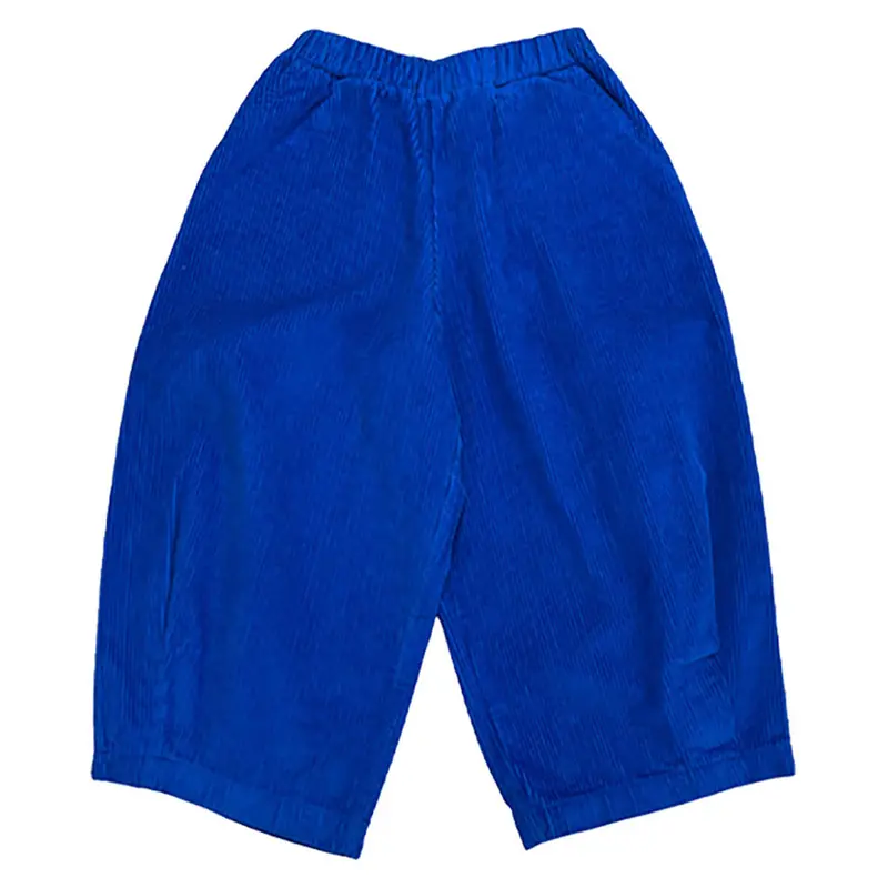Cord Pants in Electric Blue by Mabli