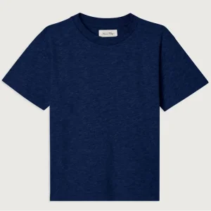 Gamipy Kid's Round Neck T Shirt in Vintage Navy by American Vintage