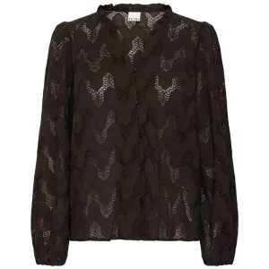 Junela Shirt in Black by ICHI