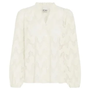 Junela Shirt in White by ICHI