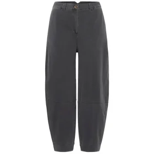 Kate Denim Pants in Dark Grey by ICHI