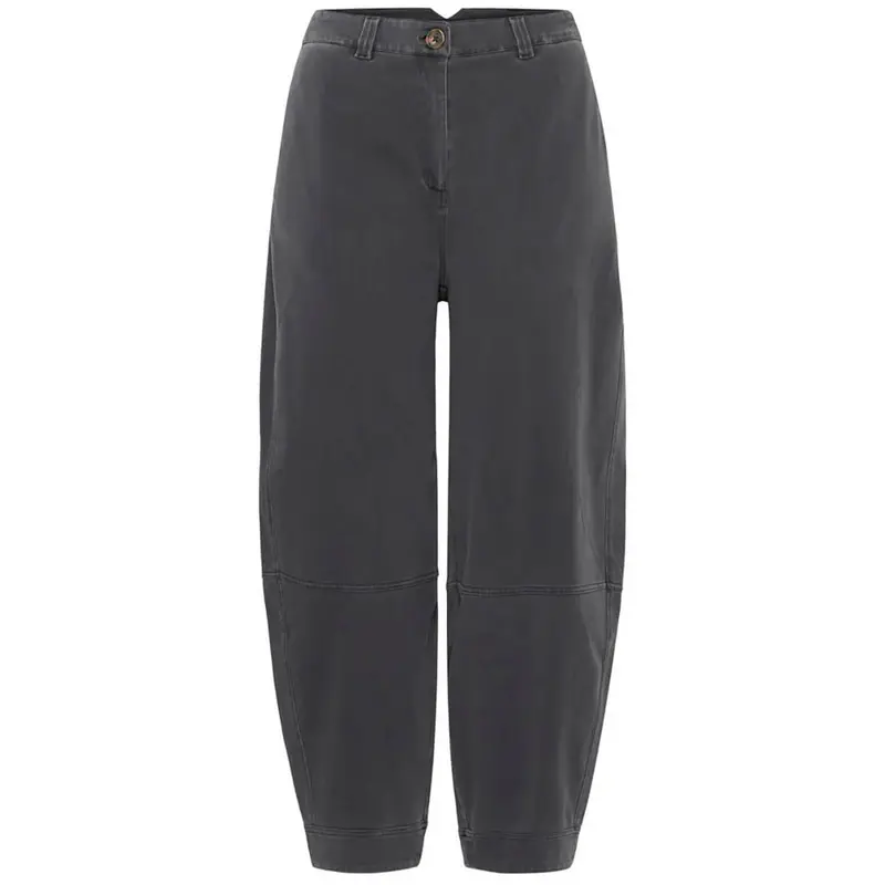 Kate Denim Pants in Dark Grey by ICHI