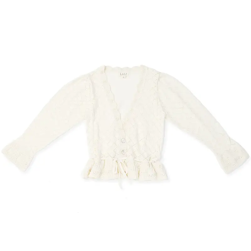 Knit Cardigan in Almond by Lali