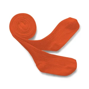 Louise Ribbed Tights in Potiron by Collegien