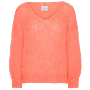 Milana Mohair Knit in Salmon by Americandreams