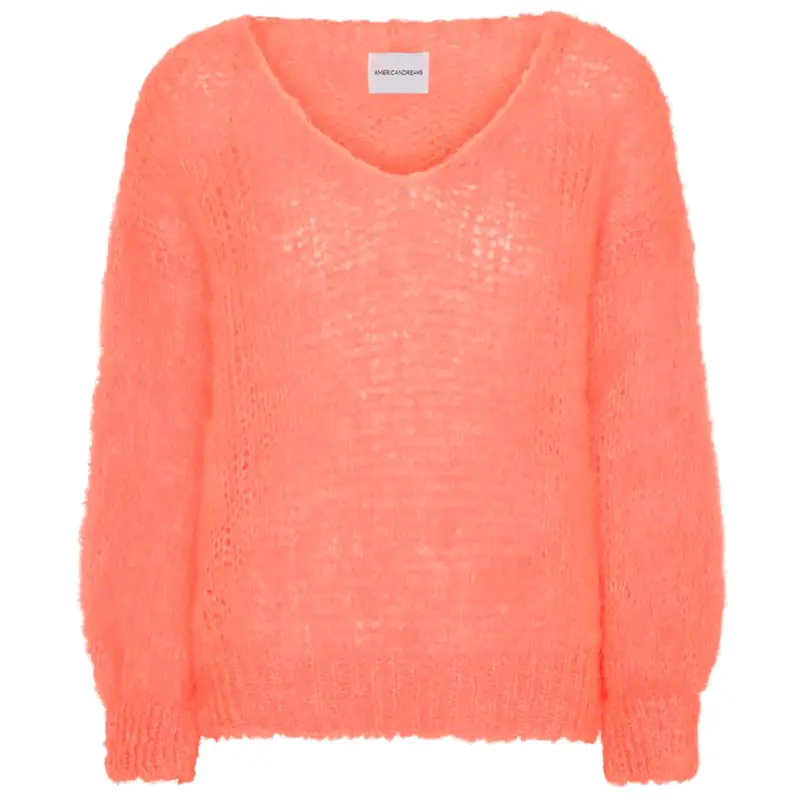 Milana Mohair Knit in Salmon by Americandreams