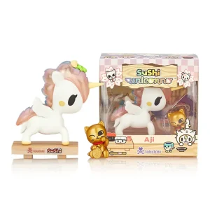 Sushi Unicorno Aji Figure (Limited Edition) by Tokidoki