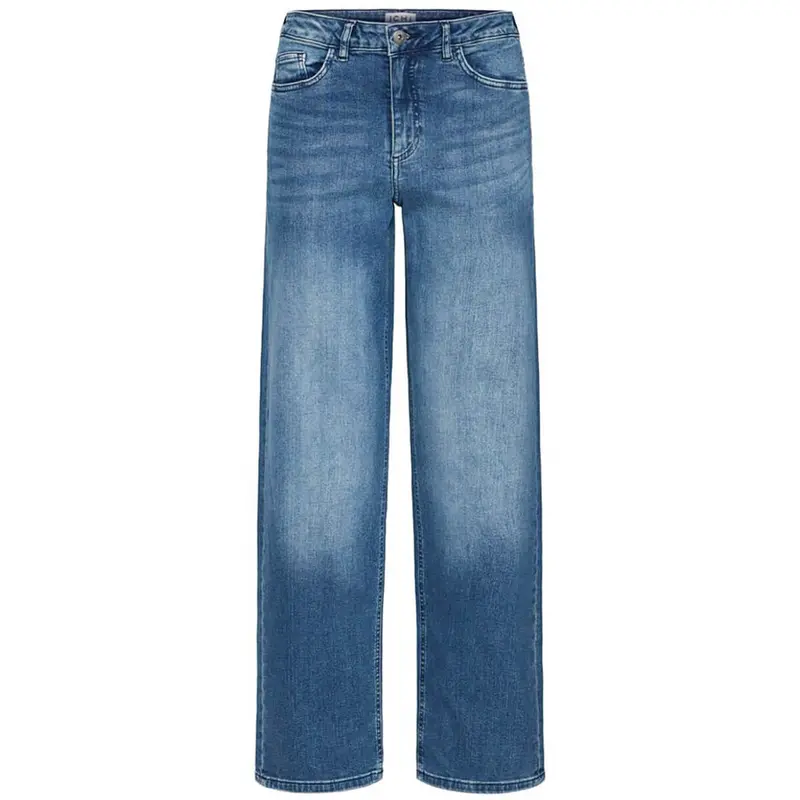 Twiggy Straight Jean in Medium Blue by ICHI