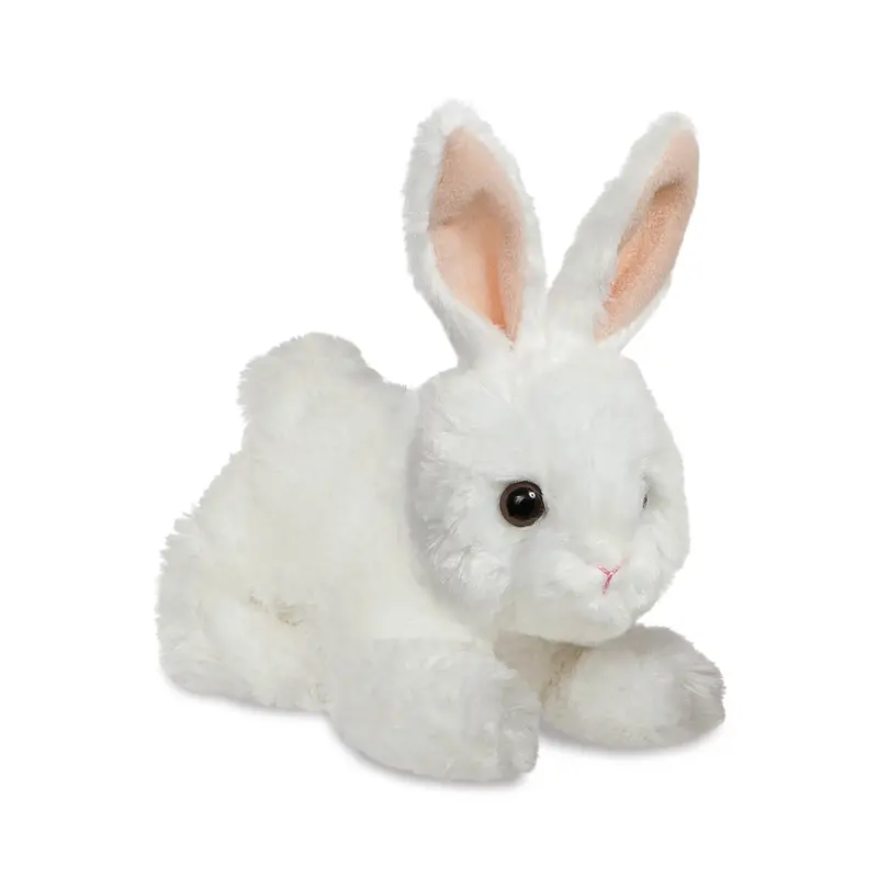 White Baby Bunny Mini Flopsie by Aurora