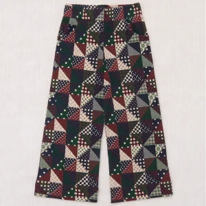 A-Pant in Madder Root Patchwork by Misha & Puff