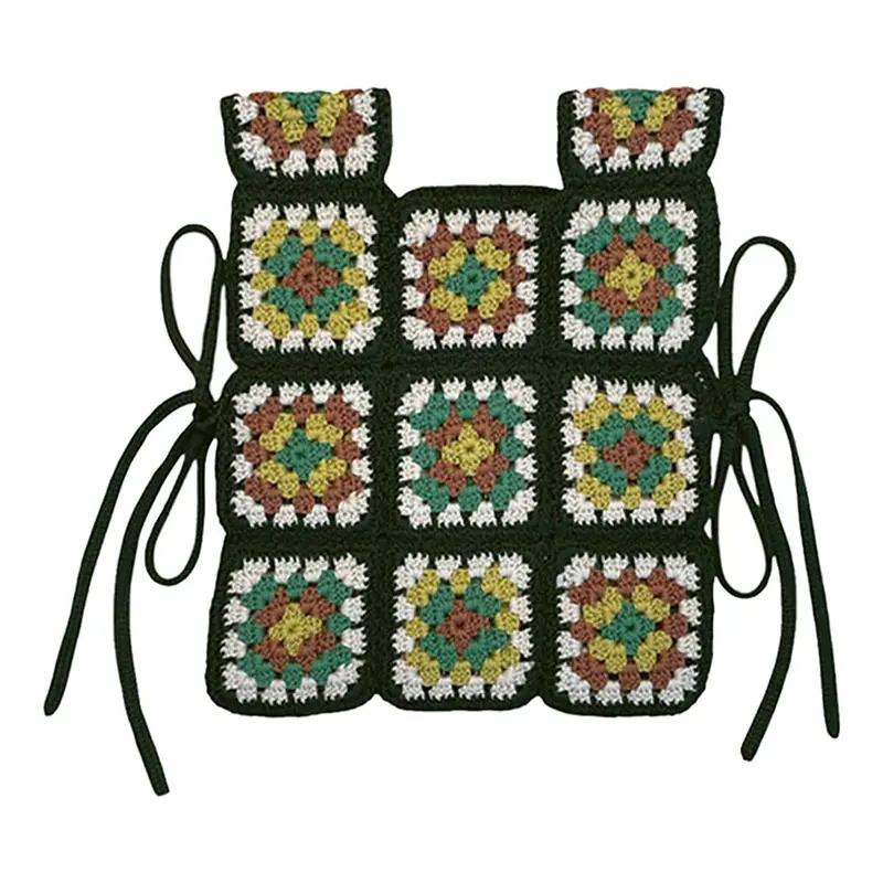 Baba Vest in Ivy Mix by Mabli