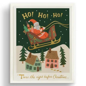 Christmas Delivery Greetings Card (Box of 8) By Rifle Paper Co.