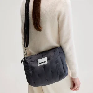 Hobel Bag in Black Sand by Bellerose