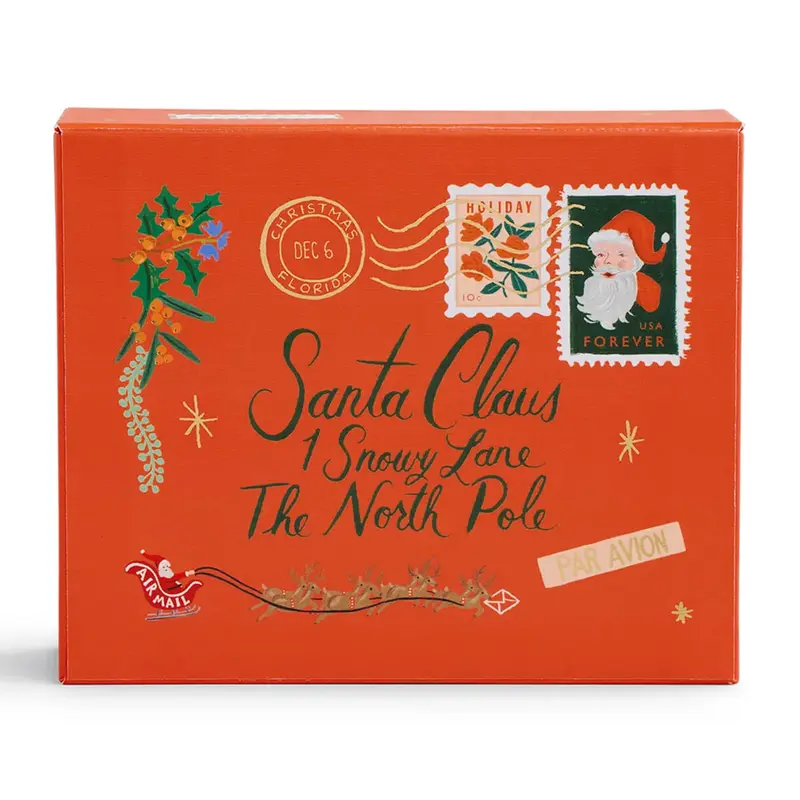 Holiday Wishes Christmas Greetings Card (Box of 16) By Rifle Paper Co.