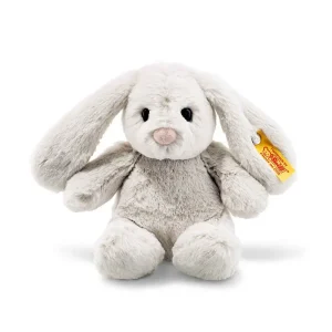 Hoppie Rabbit (18cm) in Light Grey by Steiff