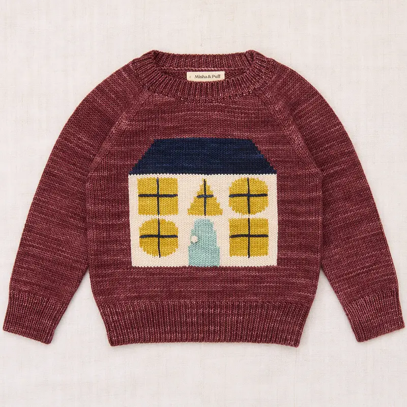 House Sweater in Madder Root by Misha & Puff