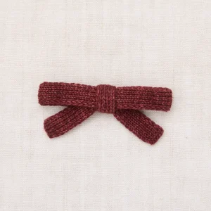 Jumbo Goldie Bow in Madder Root by Misha & Puff