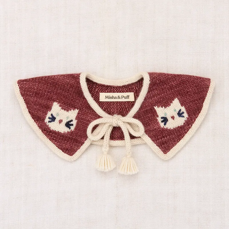 Kitten Collar in Madder Root by Misha & Puff
