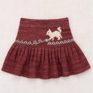 Kitten Tangle Skirt in Madder Root by Misha & Puff