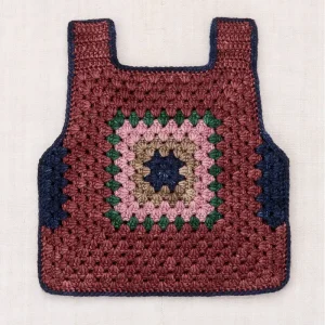 Lake House Vest in Madder Root by Misha & Puff