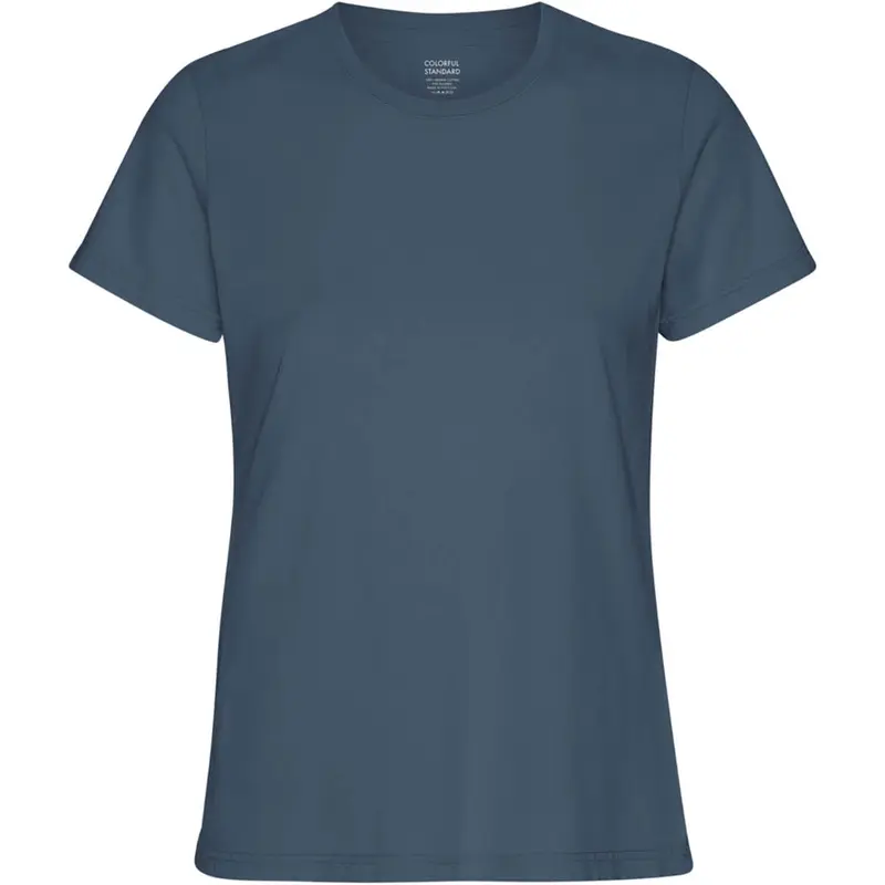 Light Tee in Petrol Blue by Colorful Standard