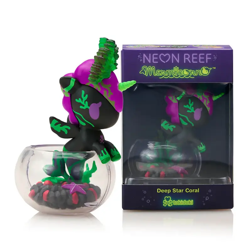 Neon Reef Mermicorno Deep Star Coral (Special Edition) by Tokidoki