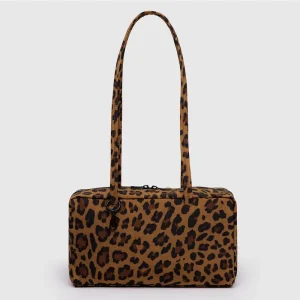 Nylon Bowler Bag in Leopard by Baggu