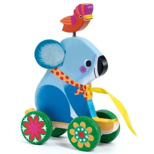 Otto Koala Wooden Pull Along Toy by Djeco