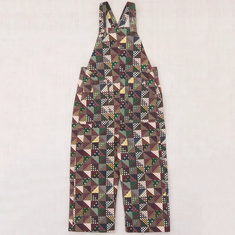 Sal Overall in Brut Patchwork by Misha & Puff