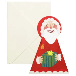 Santa Claus Stand-Up Christmas Greetings Card by Hadley