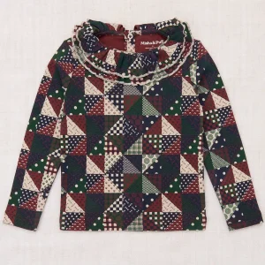 Sweetheart Top in Madder Root Patchwork by Misha & Puff