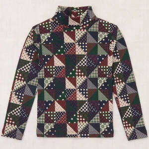 Turtleneck in Madder Root Patchwork by Misha & Puff