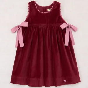 Velvet Esme Dress in Madder Root by Misha & Puff