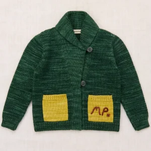 Yearling Shawl Collar Cardigan in Laurel by Misha & Puff