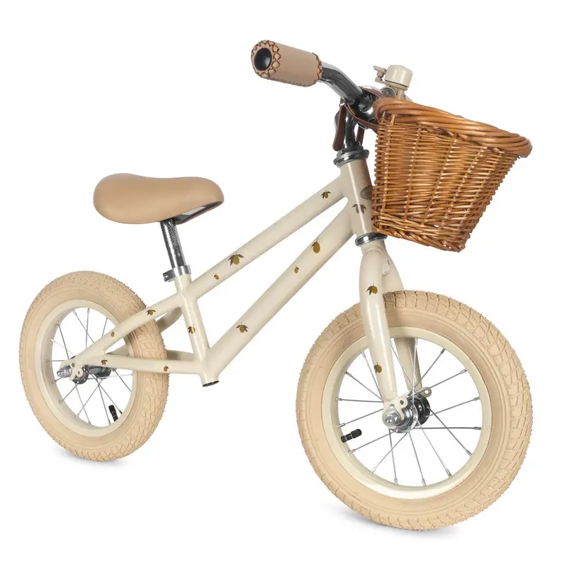 Balance Bike in Lemon (Includes Bell and Basket) by Konges Sljd