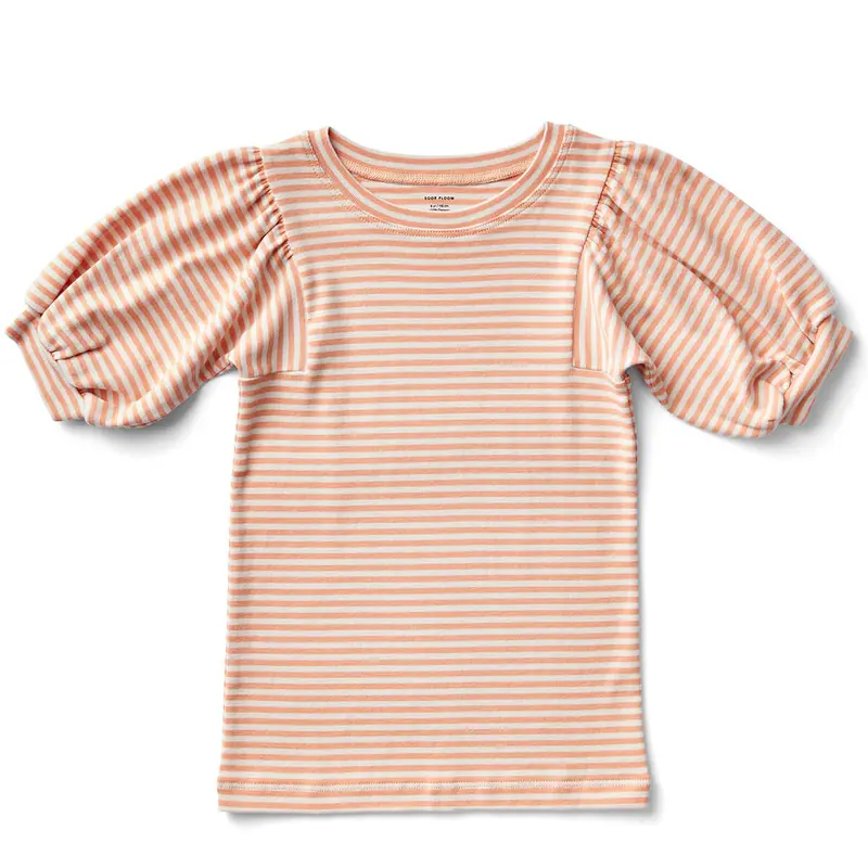 Balloon Tee in Gumdrop Stripe by Soor Ploom - Last Ones In Stock - 10-12 Years