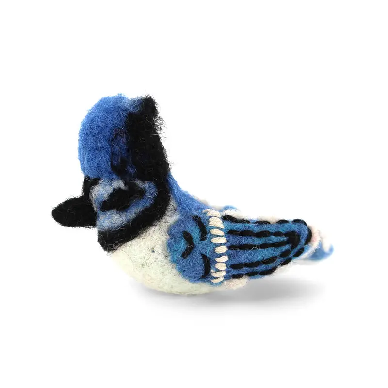 Bluejay Bird Hanging Decoration by Gry & Sif