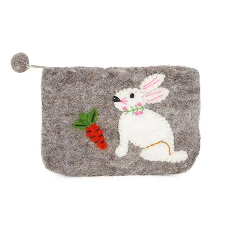 Bunny Felted Purse by Amica