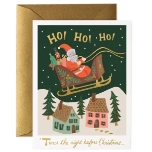 Christmas Delivery Christmas Greetings Card By Rifle Paper Co.