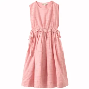 Colima Dress in Pink Check by Caramel - Last One In Stock - 3 Years