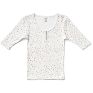 Field Tee in Fleur Print Sorbet by Soor Ploom