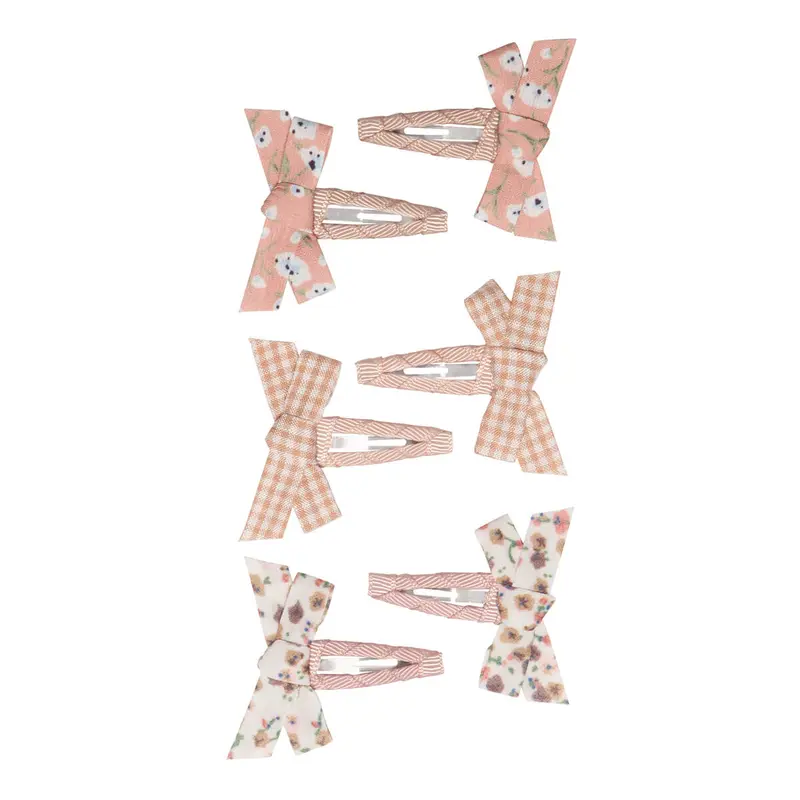 Floral Prairie Mini Clic Clac Hair Clips by Mimi & Lula