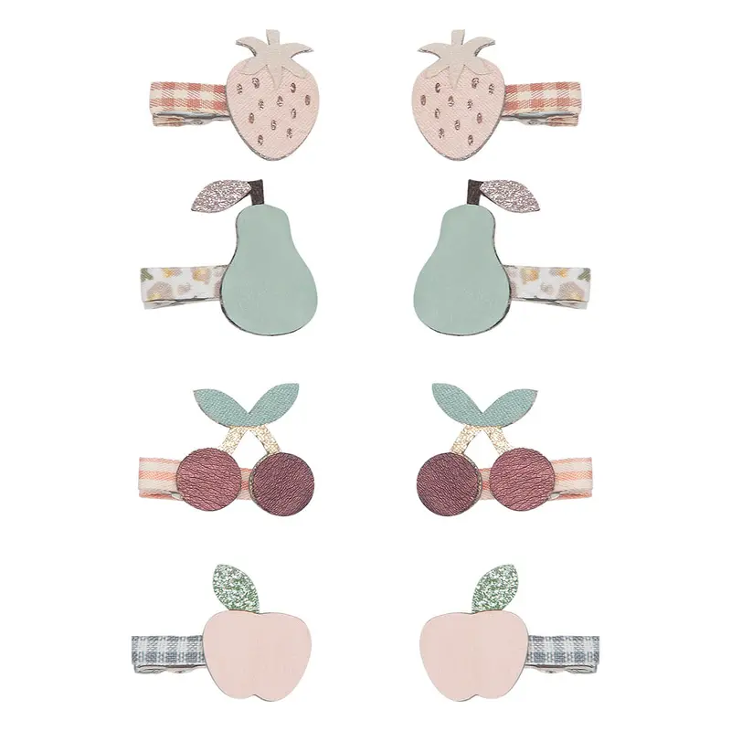 Fruit Mini Hair Clips by Mimi & Lula