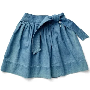 Lupe Skirt in Chambray by Soor Ploom - Last Ones In Stock - 4-7 Years