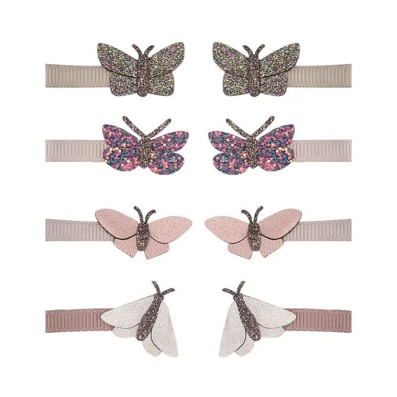 Rainforest Butterfly Mini Hair Clips by Mimi & Lula