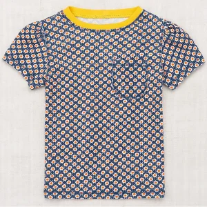 Ramona Tee in Moonlight Flower Dot by Misha & Puff - Last Ones In Stock - 3-6 Years