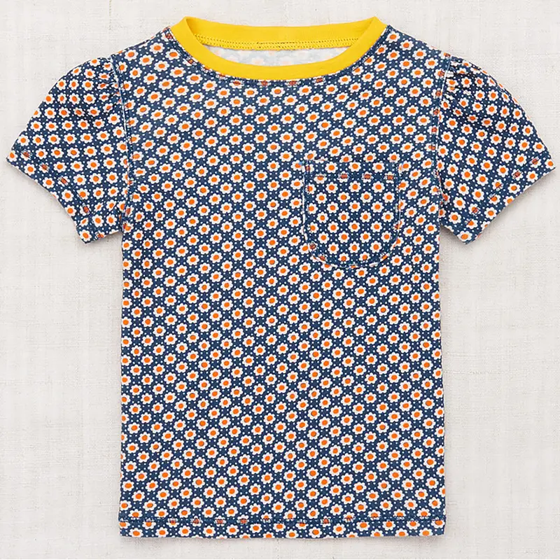 Ramona Tee in Moonlight Flower Dot by Misha & Puff - Last Ones In Stock - 3-6 Years