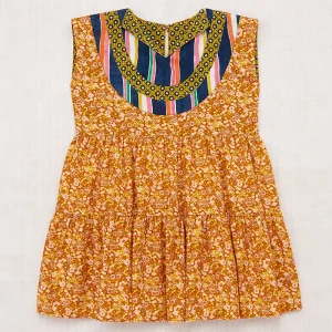 Ruthie Dress in Gingerbread Tisbury Garden by Misha & Puff - Last Ones In Stock - 4-10 Years