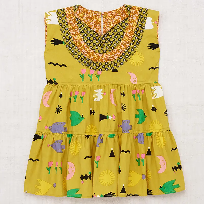 Ruthie Dress in Pistachio Daleyden Fte by Misha & Puff